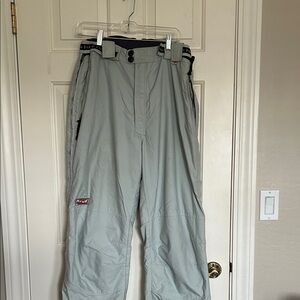 Snowboarding Pants Light blue grey only worn 3 times.